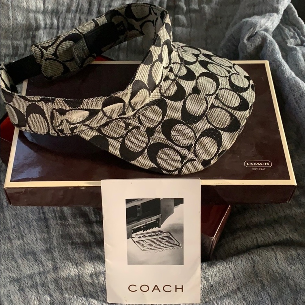 Coach visor